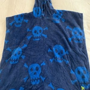Boys Mini Boden toweling throw on sz 6-9 yr